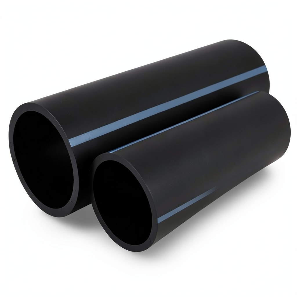NPF HDPE Pipes Nominal Pressure 16 Bar Outside Diameter 400 mm Thickness 23.7 mm Black