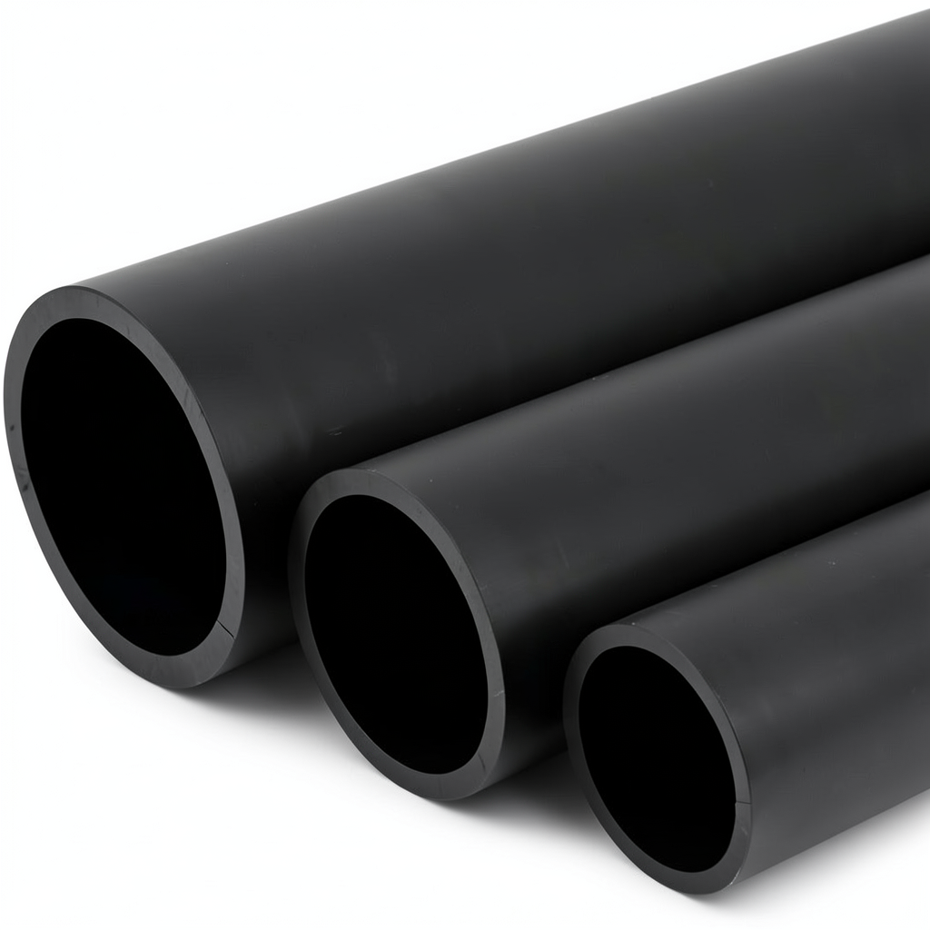 مواسير HDPE الوطني لشبكات المياه ضغط 16 بار قطر خارجي 63 مم سمك 4.7 مم لون اسود