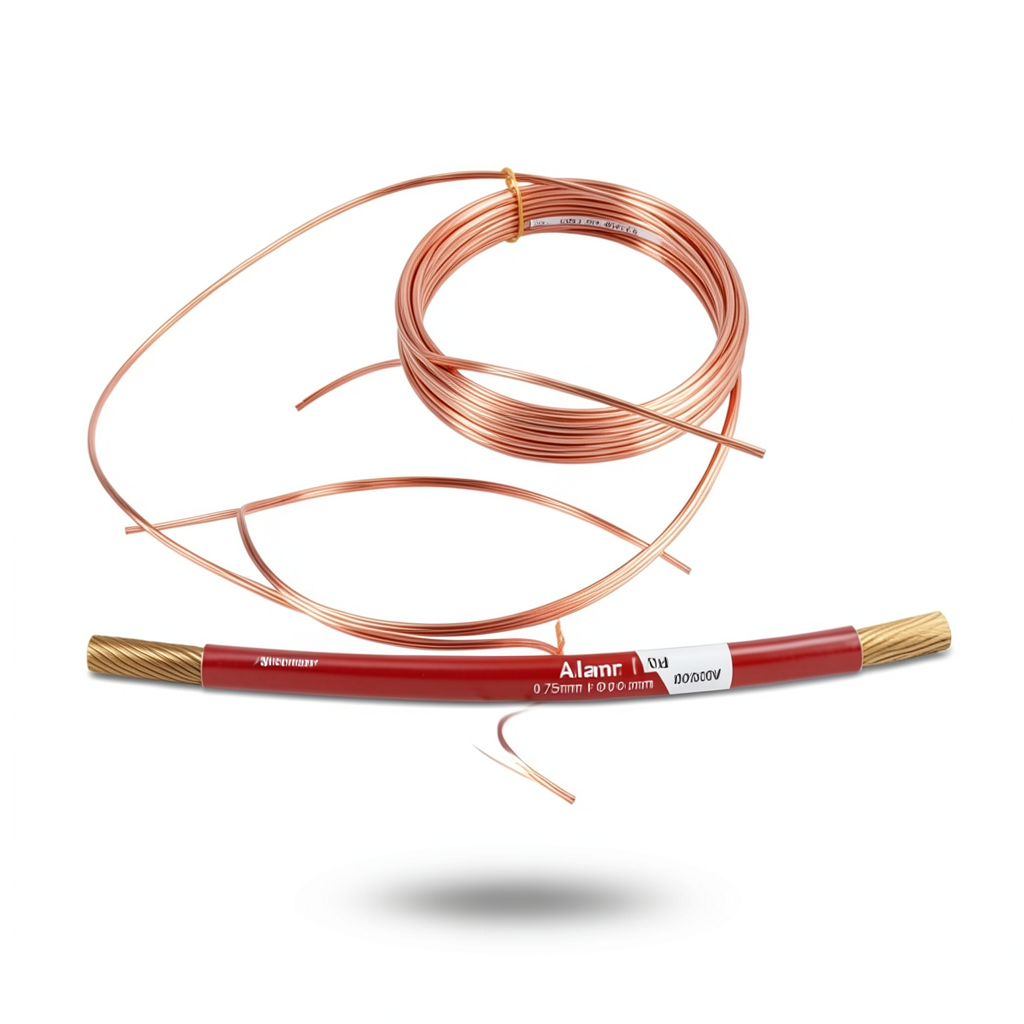 Copper Flexible Wire 0.75mm 300/500 Volts PVC Insulation | Al Fanar