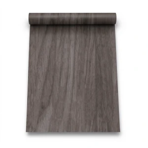 Wooden Wall Covering Dark Brown 5m x 0.53m, Model 221004
