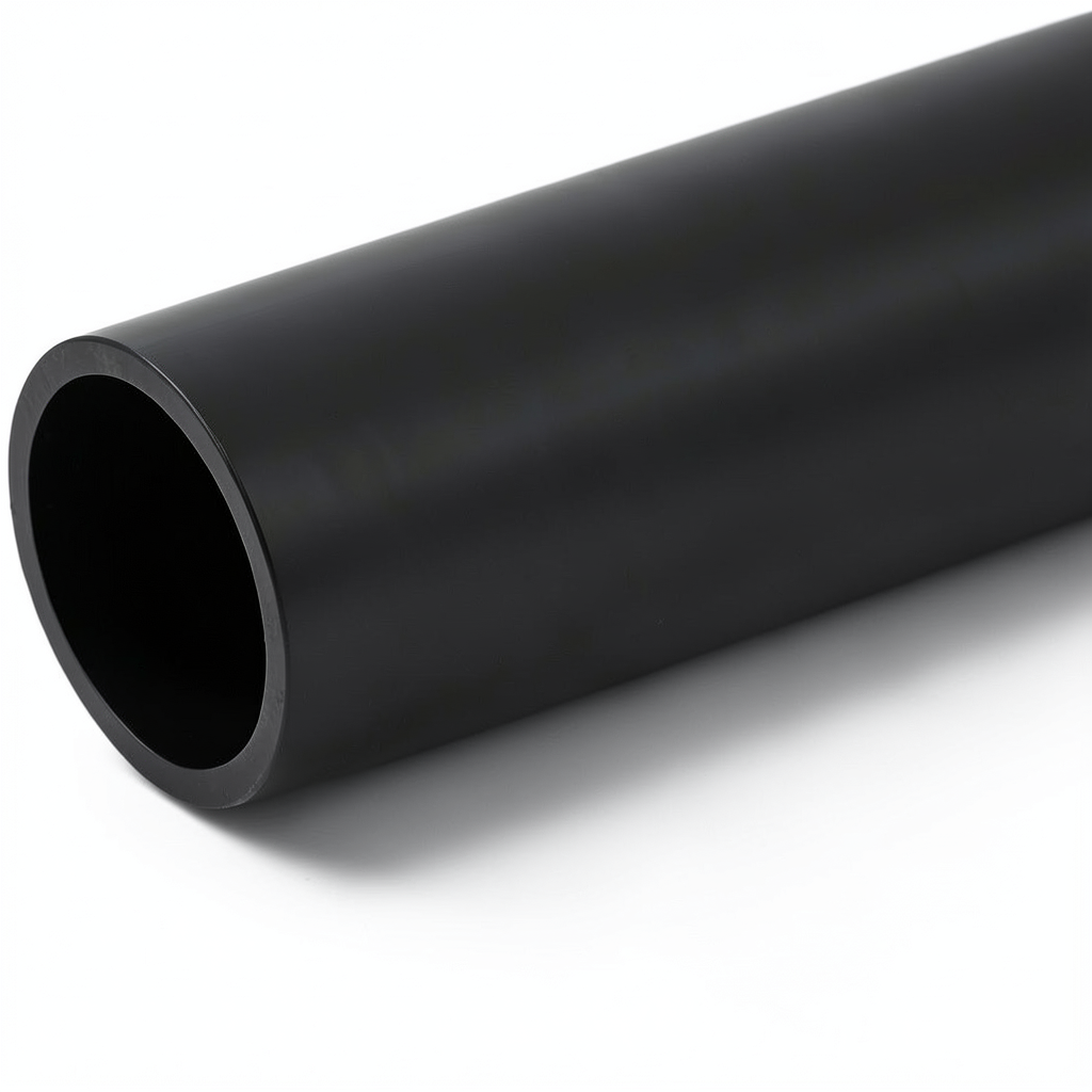 أنابيب HDPE لشبكات المياه ضغط 16 بار قطر خارجي 75 مم سمك 5.6 مم لون أسود