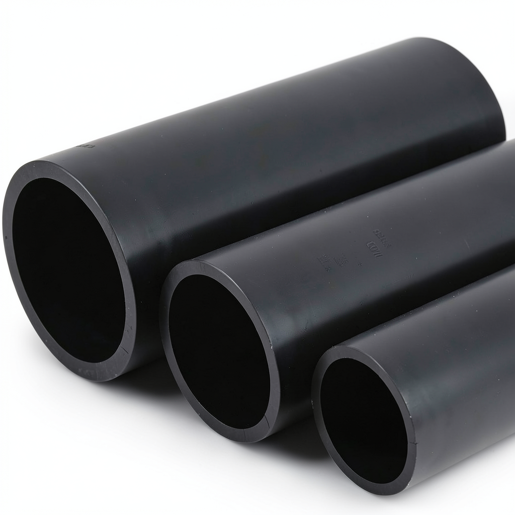 NPF HDPE Pipes Nominal Pressure 20 Bar Outside Diameter 63 mm Thickness 5.8 mm Black