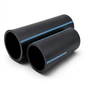 مواسير HDPE الوطني لشبكات المياه ضغط 12.5 بار قطر خارجي 315 مم سمك 15 مم لون اسود