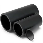 مواسير HDPE الوطني لشبكات المياه ضغط 16 بار قطر خارجي 225 مم سمك 13.4 مم لون اسود