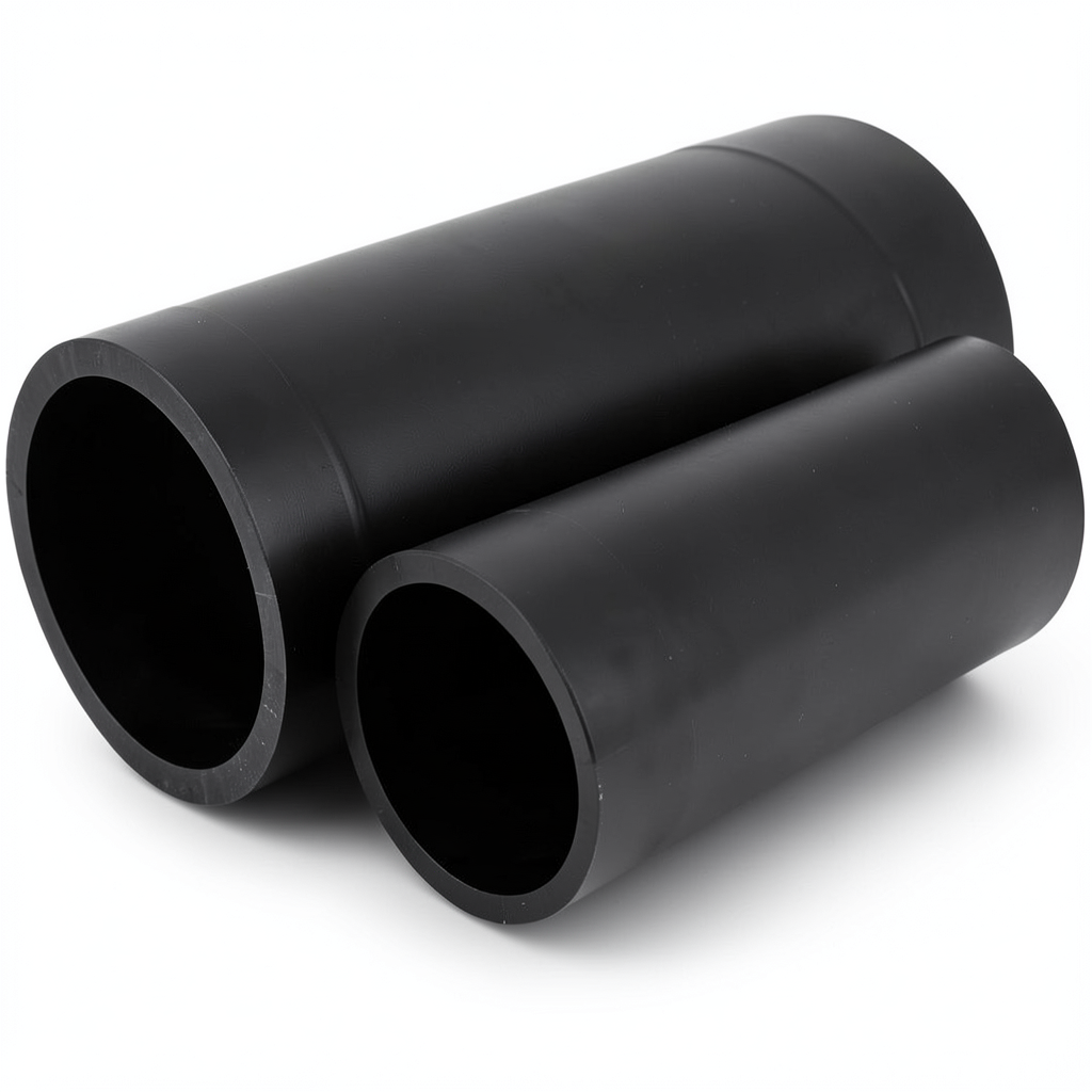 أنابيب HDPE الوطني ضغط اسمي 16 بار قطر خارجي 315 مم سمك 18.7 مم لون أسود