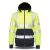 Hi-Vis Full Zip Hoodie with Reflective Strips - Image 1
