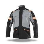 Q&Q WorkTech-Multi Protective Jacket – Grey/Black