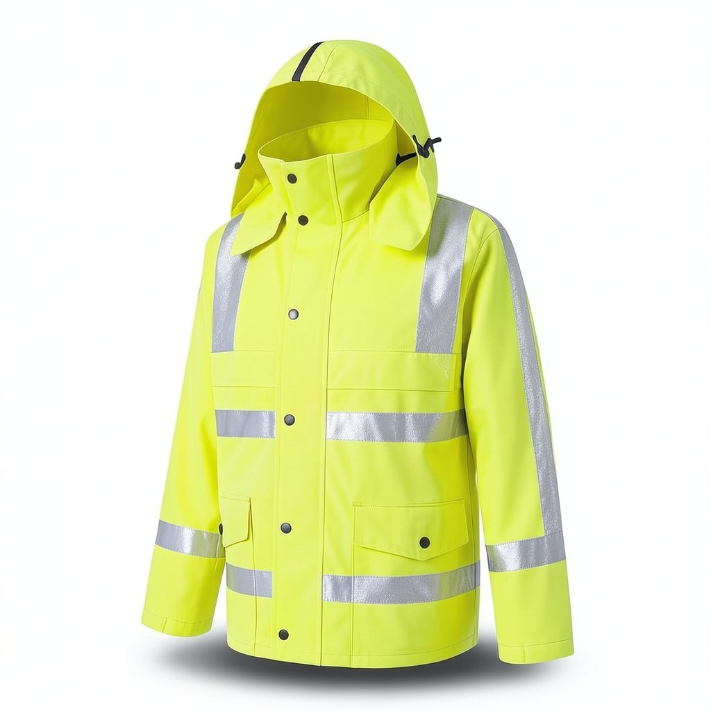 Eagle Eye Hi-Vis Safety Jacket with Hood