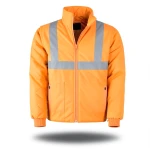 3-in-1 High-Vis Waterproof Work Jacket with Detachable Liner