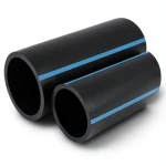 أنابيب NPF HDPE لشبكات المياه ضغط 16 بار قطر خارجي 25 مم سمك 1.9 مم لون أسود