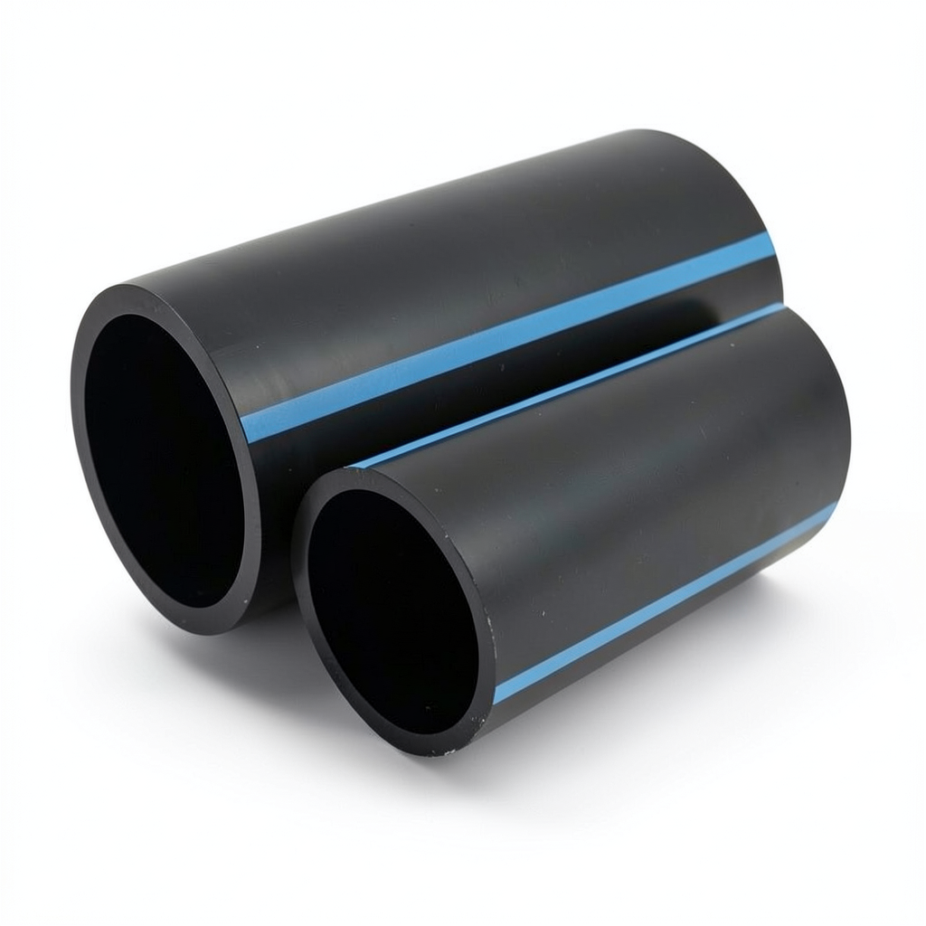 NPF HDPE Pipes for Water Networks Pressure 16 Bar Outside Diameter 40 mm Thickness 3 mm Black