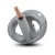 Stranded Copper Wire 10 sq mm, 450/750V, PVC Insulation Gray - Image 1