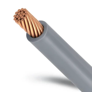 Stranded Copper Electric Wire 70mm, 450/750 Volts, PVC Insulated Gray