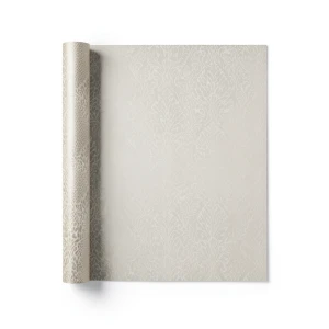Italian Wallpaper Patterned Design Beige Color, Size 10m x 0.70m