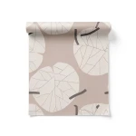 Wall Decoration Modern Design 10 m x 0.53 m Light Brown