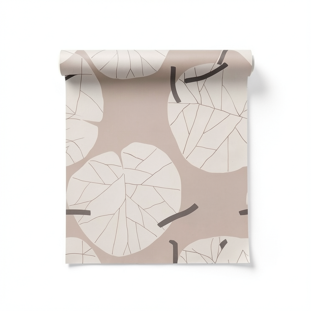 Wall Decoration Modern Design 10 m x 0.53 m Light Brown