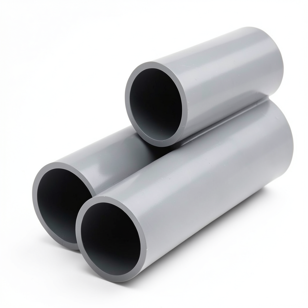 UPVC Pipe Aqtar Najd Class 4 Outside Diameter 315 mm Thickness 15 mm Gray Color