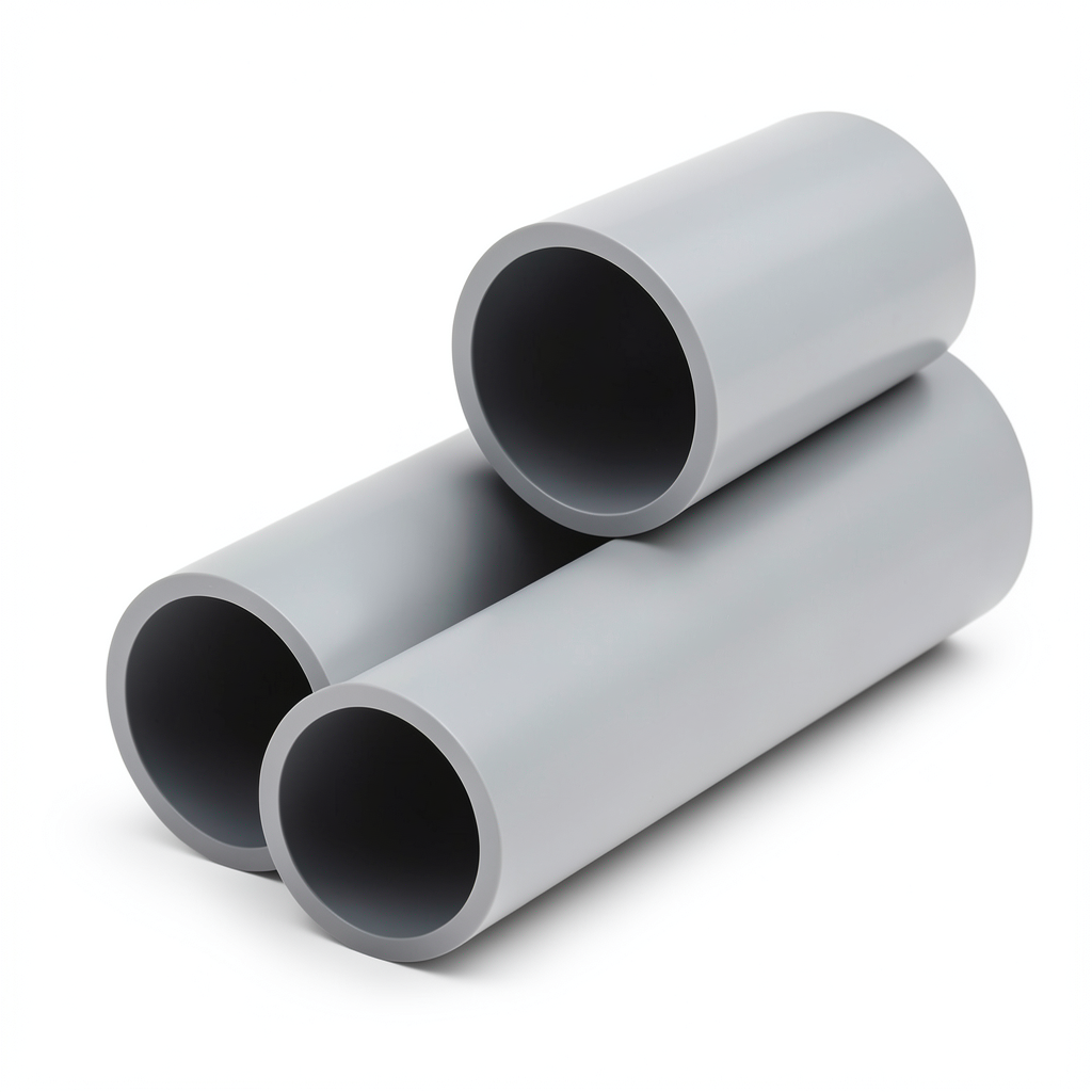 UPVC Pipe Class 4 Outside Diameter 450 mm Thickness 21.5 mm Gray