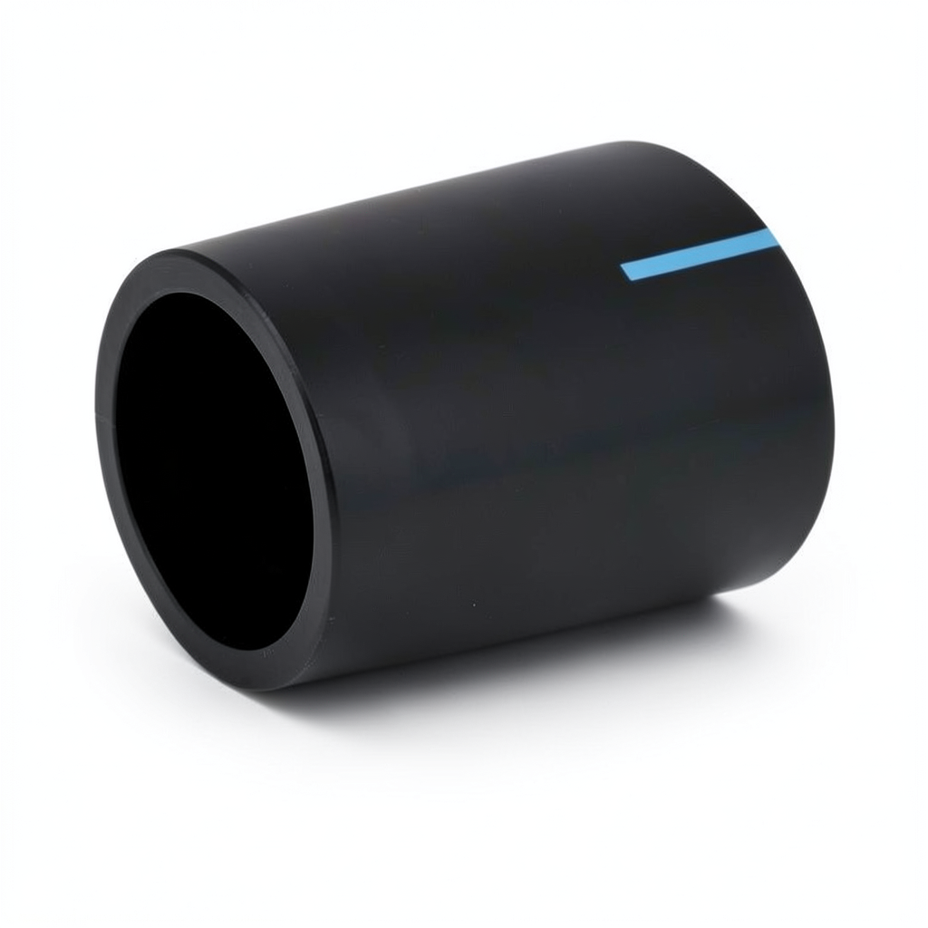 أنابيب HDPE الوطني لشبكات المياه ضغط 20 بار قطر خارجي 225 مم سمك 16.6 مم لون اسود