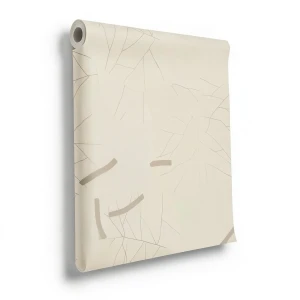 Wall Decoration Modern Design 10 m x 0.53 m Beige, Model 73215