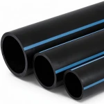 NPF HDPE Pipes Pressure 20 Bar Diameter 315 mm Thickness 23.2 mm Black