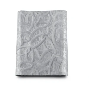 Italian Wallpaper Patterned Design Gray Color, Size 10mx0.70m, Model RC18022