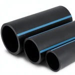 NPF HDPE Pipes for Water Networks Pressure 20 Bar Outside Diameter 355 mm Thickness 26.1 mm Black
