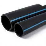 NPF HDPE Pipes Pressure 20 Bar Outside Diameter 400 mm Thickness 29.4 mm Black