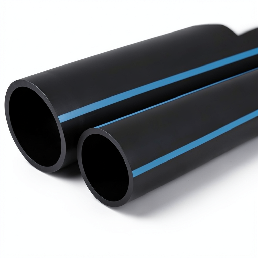 NPF HDPE Pipes Pressure 20 Bar Outside Diameter 400 mm Thickness 29.4 mm Black