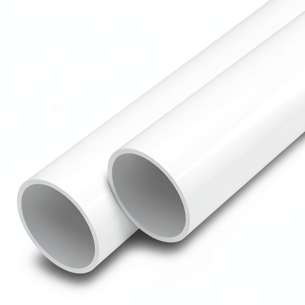 مواسير UPVC مقاس 3/4 إنش سمك 2.9 مم لون أبيض