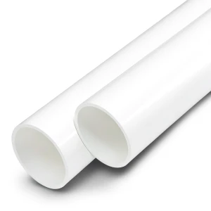 مواسير UPVC مقاس 1/4 1 إنش سمك 3.6 مم لون أبيض ضغط عالي