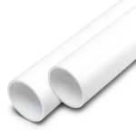 UPVC Pipes 1 1/2 inch Thickness 3.7 mm White Color
