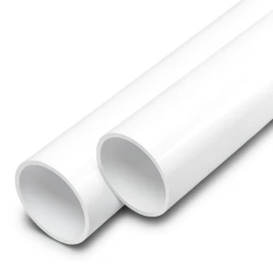 مواسير UPVC مقاس 1/2 1 إنش سمك 3.7 مم لون أبيض