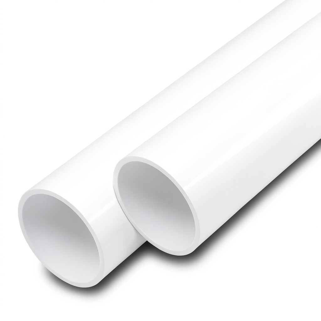 UPVC Pipes 1 1/4 Inch Thickness 4.8 mm White