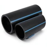 NPF HDPE Pipes Nominal Pressure 20 Bar Outside Diameter 63 mm Thickness 5.8 mm Black