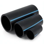 NPF HDPE Pipes Nominal Pressure 20 Bar Outside Diameter 75 mm Thickness 6.8 mm Black