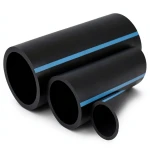 NPF HDPE Pipes for Water Networks Nominal Pressure 20 Bar Outside Diameter 90 mm Thickness 8.2 mm Black