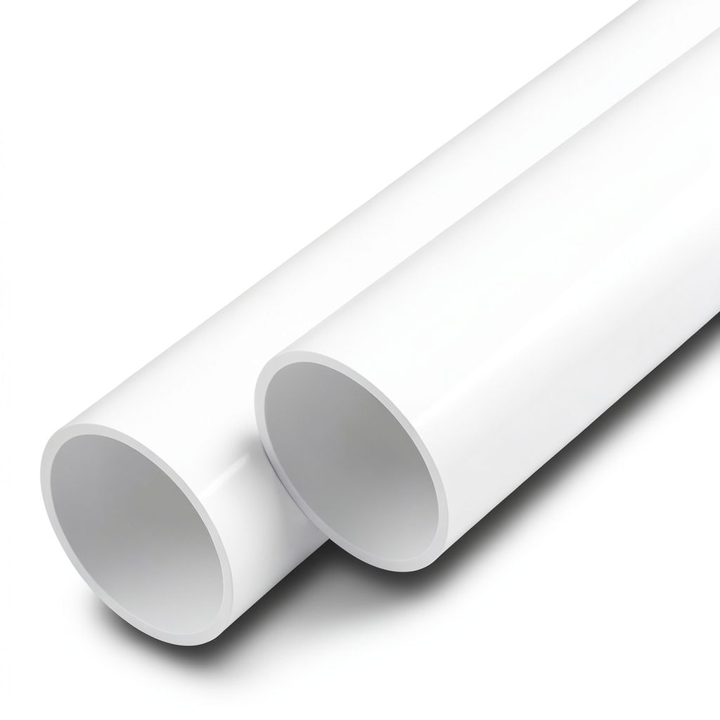 مواسير UPVC مقاس 2 إنش سمك 5.5 مم لون أبيض