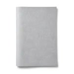 Italian Wallpaper Leaf Pattern 10m x 1.06m Gray Color, Model 4709