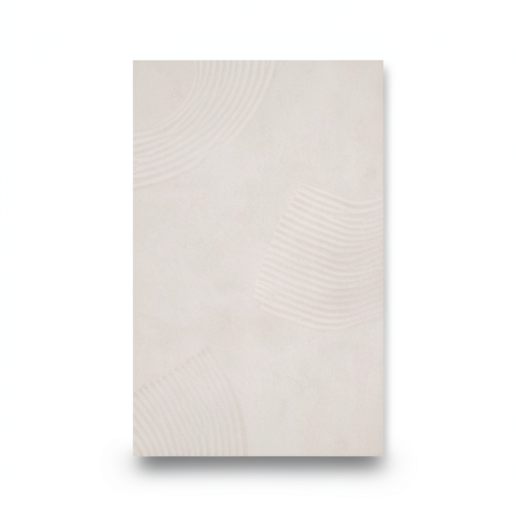 Pattern Wall Covering 5 m x 0.53 m Light Beige Color, Model 221042