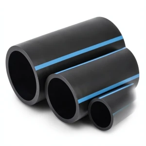 NPF HDPE Pipes for Water Networks Pressure 20 Bar Outside Diameter 355 mm Thickness 26.1 mm Black