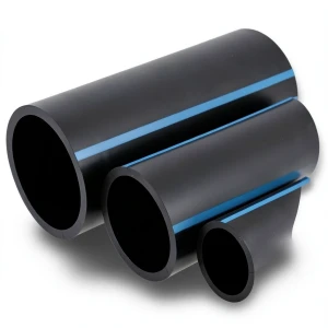 NPF HDPE Pipes Pressure 20 Bar Outside Diameter 400 mm Thickness 29.4 mm Black