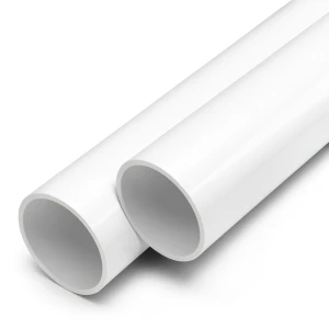 مواسير UPVC مقاس 1/4 1 إنش سمك 3.6 مم لون أبيض ضغط عالي