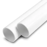 UPVC Pipes 1/2 Inch Size Thickness 3.7 mm White Color