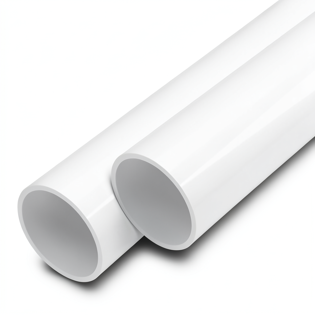 مواسير UPVC مقاس 3/4 إنش سمك 3.9 مم لون أبيض