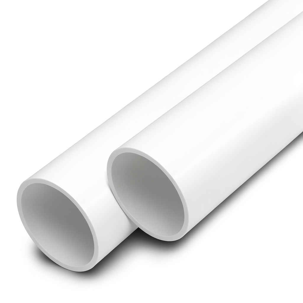 UPVC Pipes 1 1/4 Inch Thickness 4.8 mm White