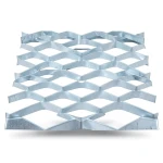Galvanized Steel Expanded Metal Mesh Thickness 6 mm Width 2.44 M Length 5 M | Bait Al Tatawor