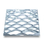 Galvanized Steel Expanded Metal Mesh Thickness 6 mm Width 2.44 m Length 7 m