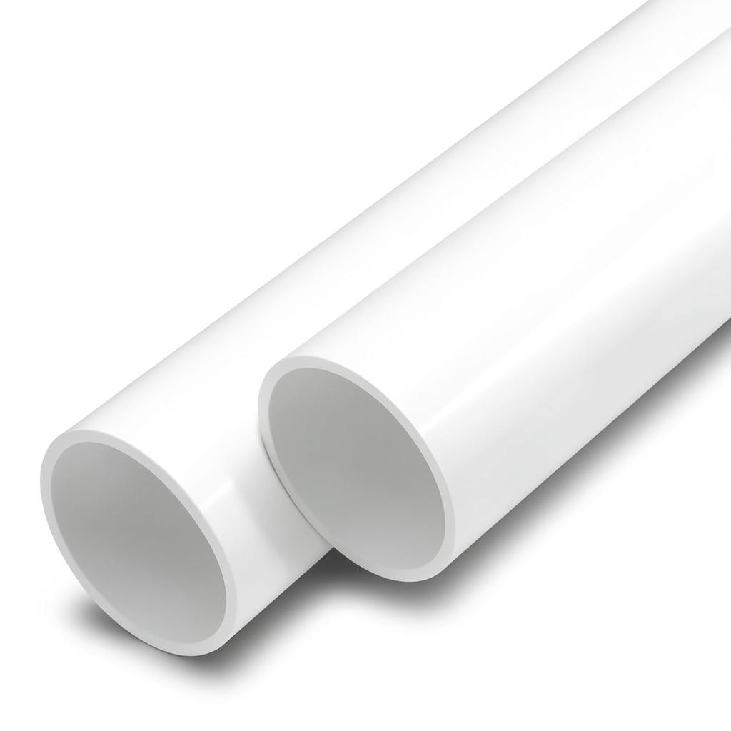 مواسير UPVC مقاس 2 إنش سمك 5.5 مم لون أبيض