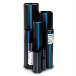 مواسير HDPE سابكو PE 100 ضغط 6 بار قطر خارجي 50 مم سمك 2 مم لون اسود | سابكو